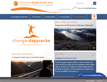 Tablet Screenshot of changerdapproche.org